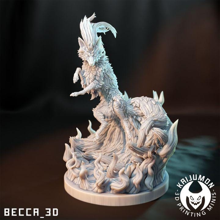 Kaijumon Fire Fox