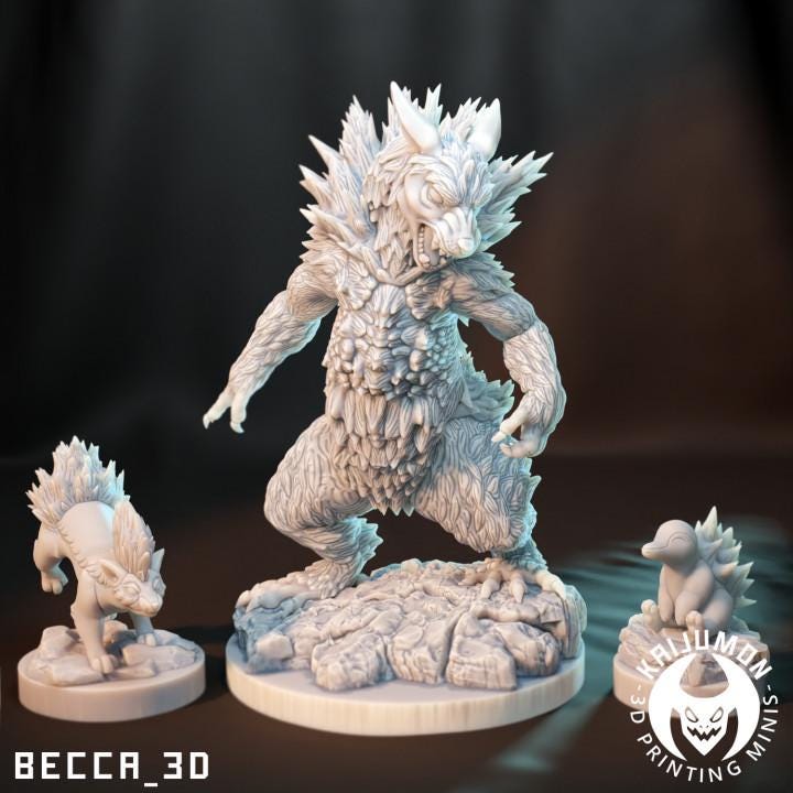 Kaijumon Fire Bagers
