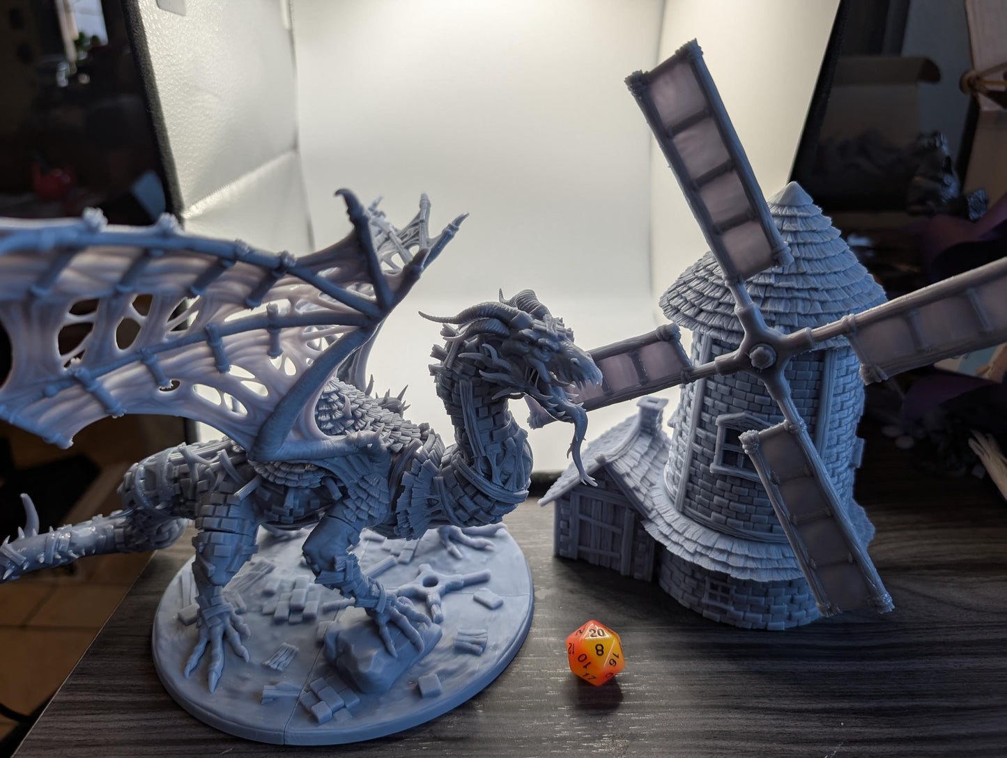 Mimic & Terrain - Windmill Dragon Mimic