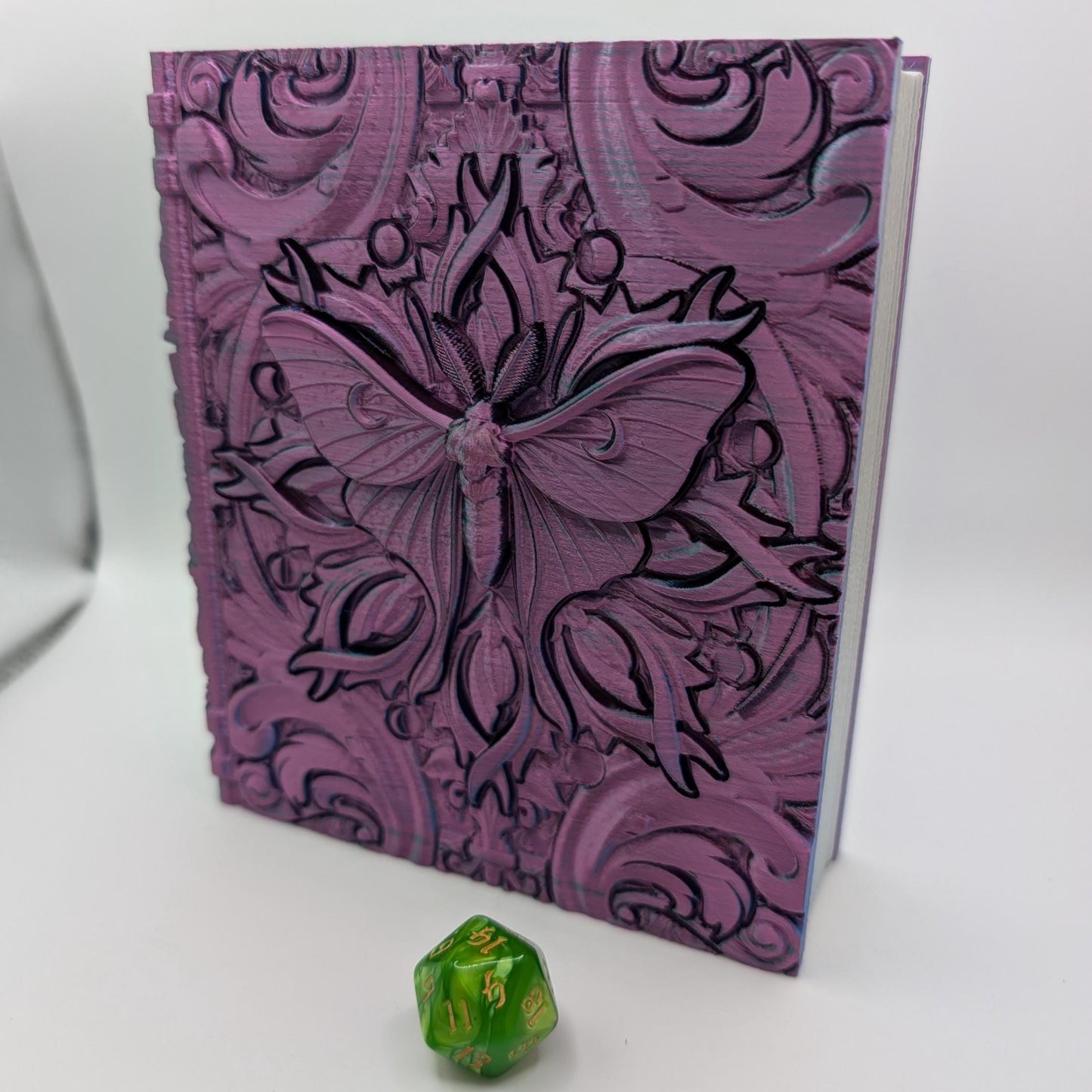 Dice Tome - Moth Design