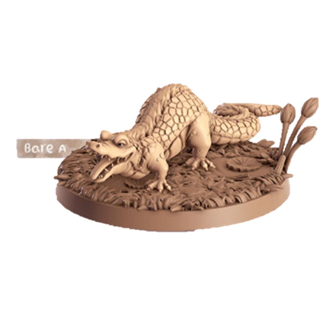Crocodile - Multiple Poses with or without Gear