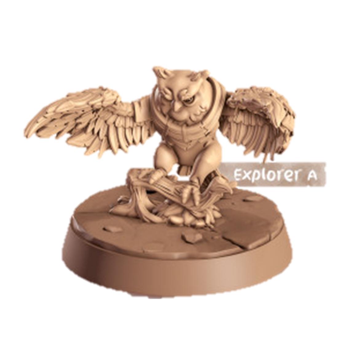 Owl - Multiple Poses with or without Gear