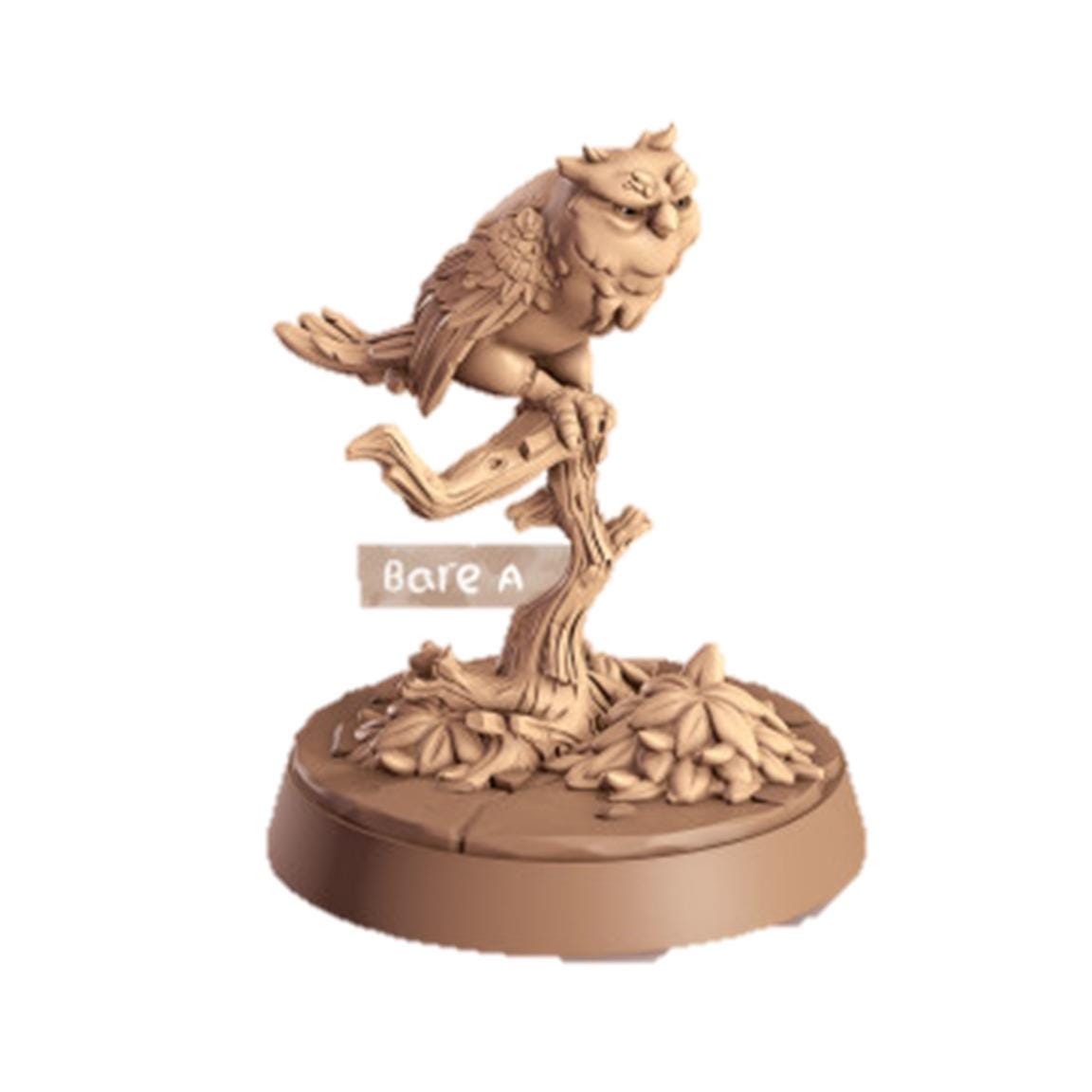 Owl - Multiple Poses with or without Gear