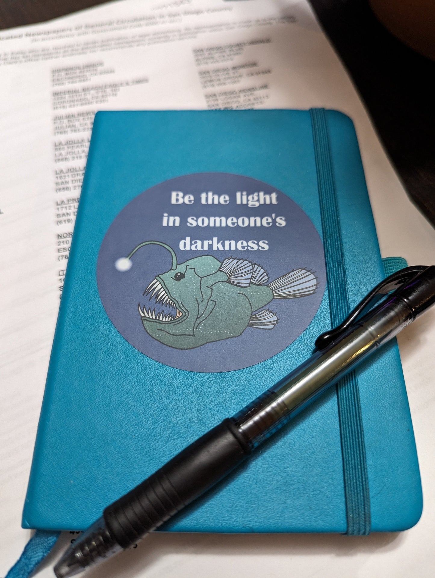 Angler Fish Sticker