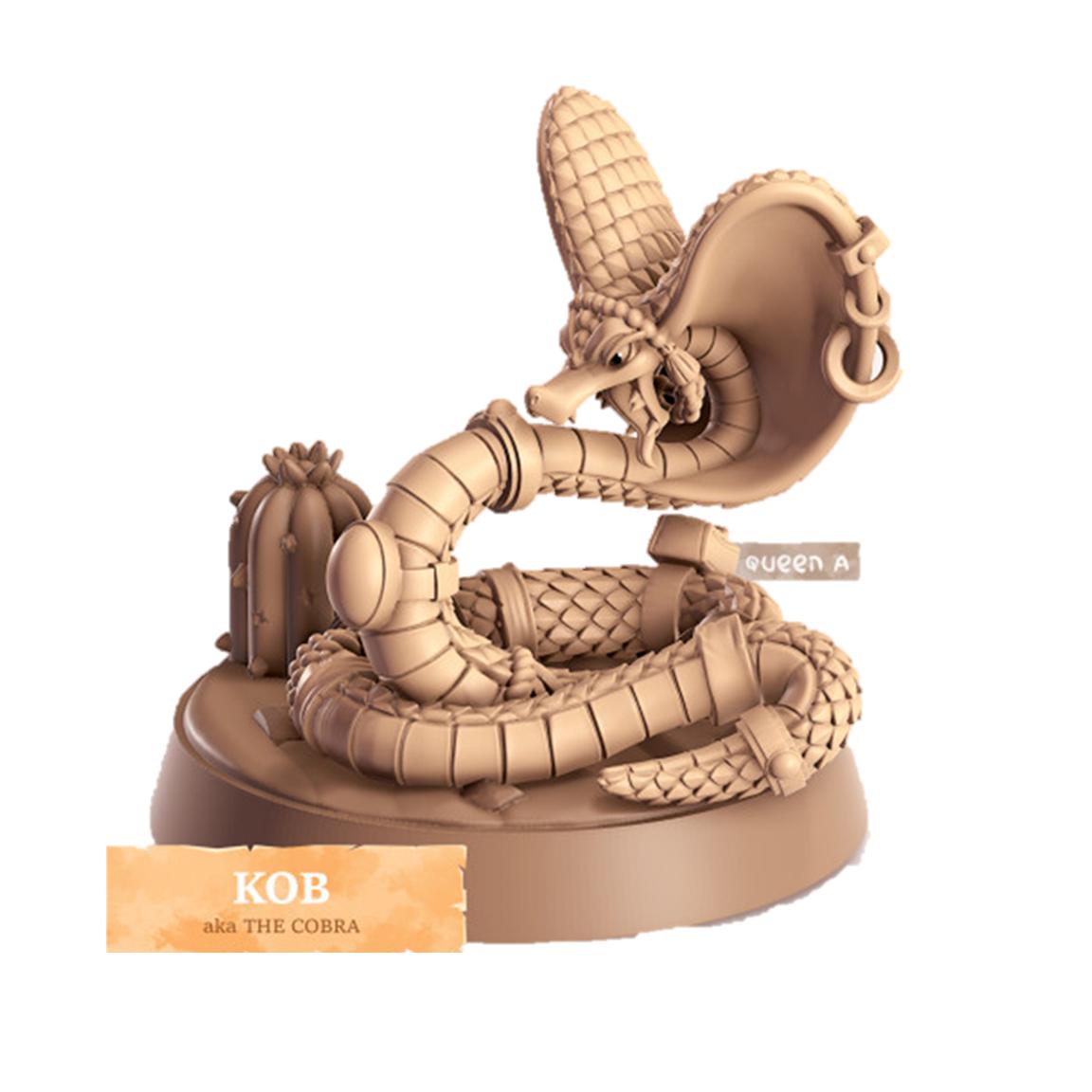 Cobra Snake - Multiple Poses with or without Gear
