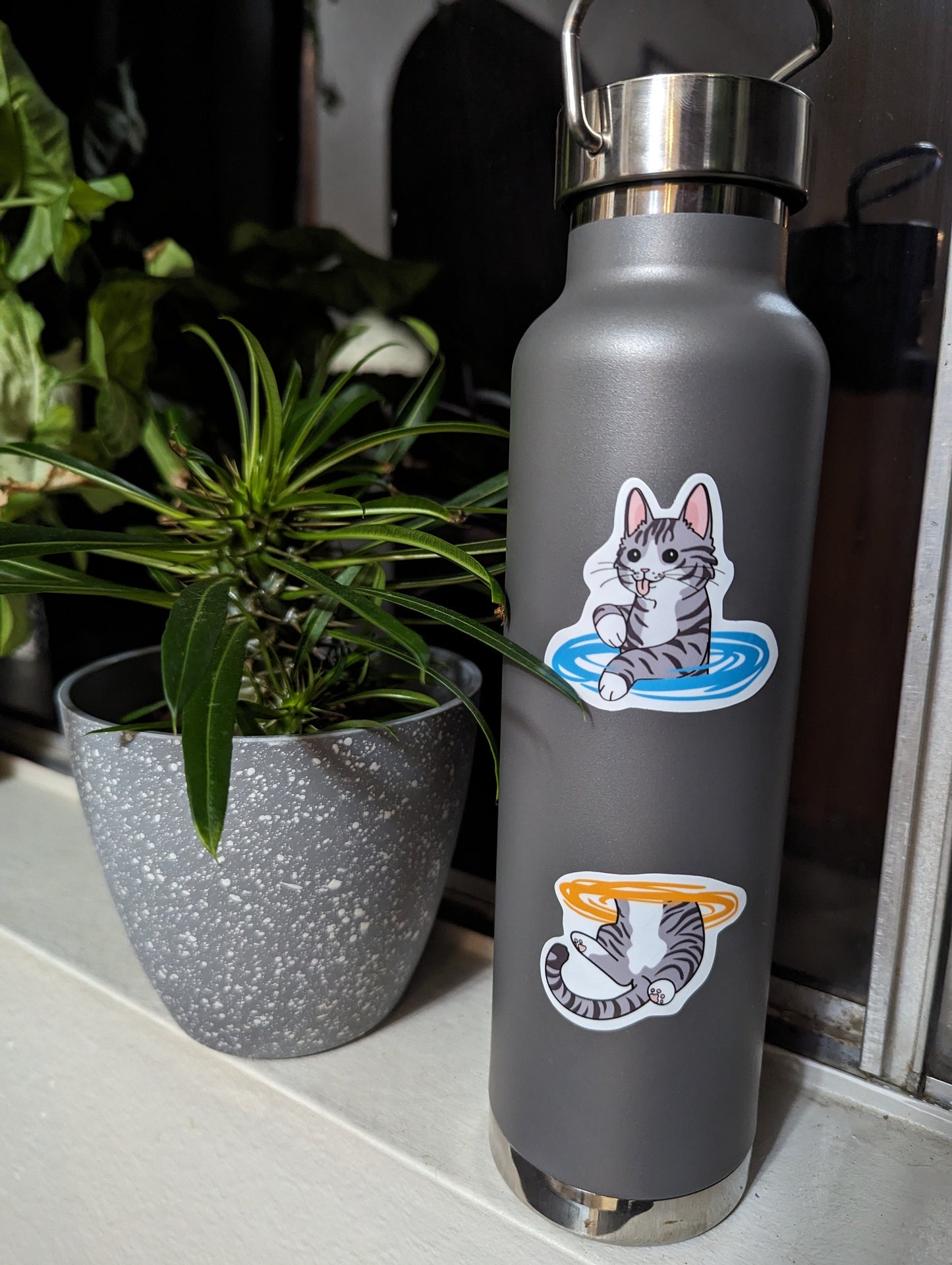 Portal Cat Stickers