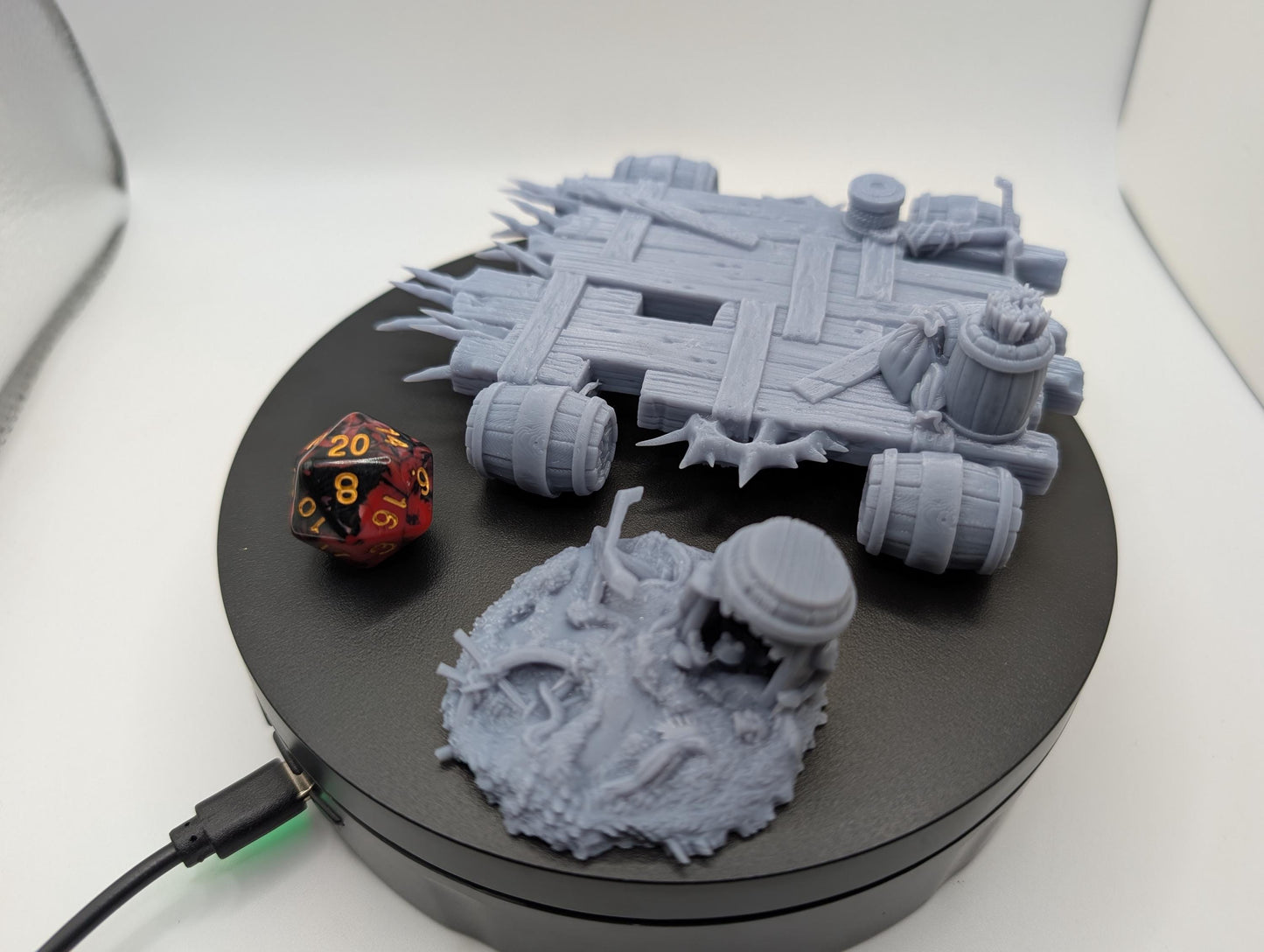Terrain - Goblin Raft & Terrain