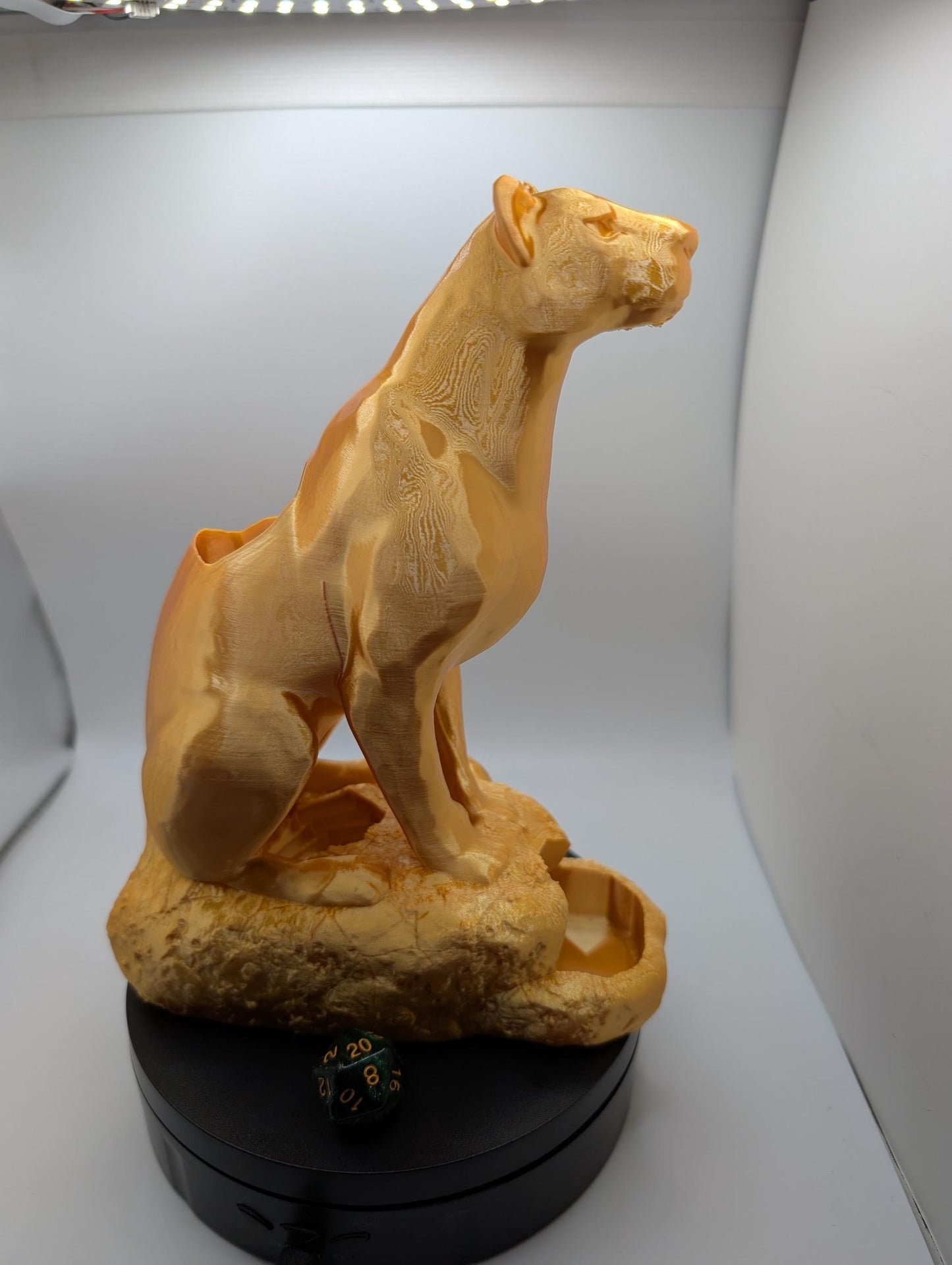 Panther Statue Dice Tower