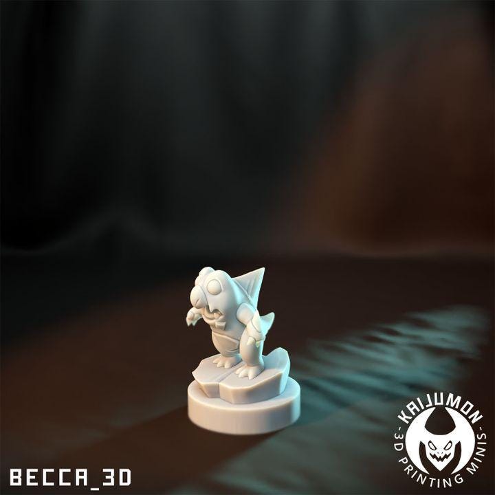 Kaijumon Icezilla Dragon