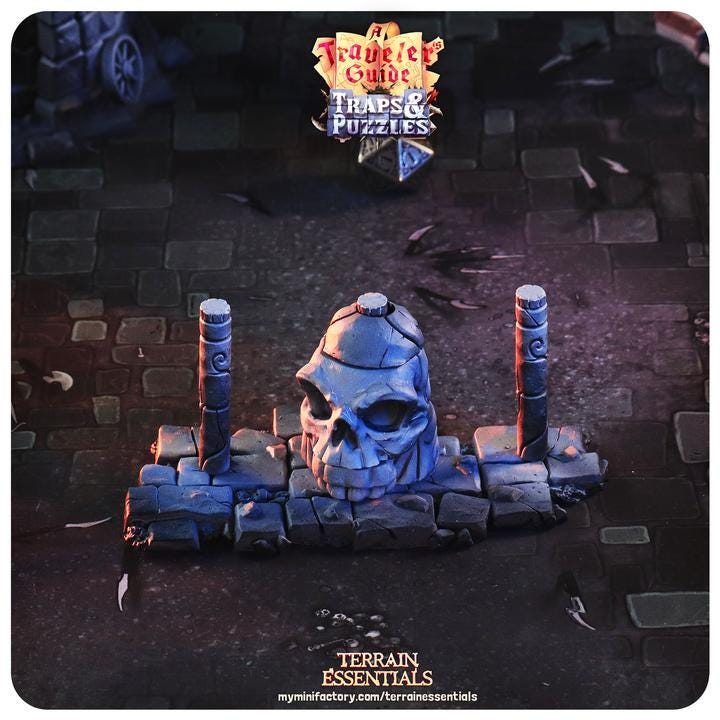 Terrain - Puzzle - Skull Tower