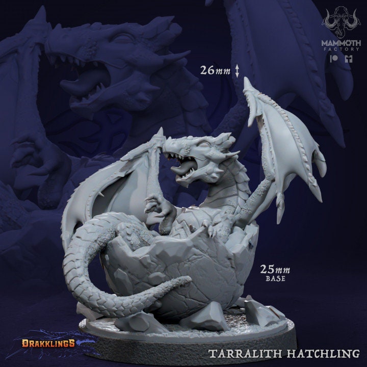 Tarralith Dragon Pack (4 Life Stages)