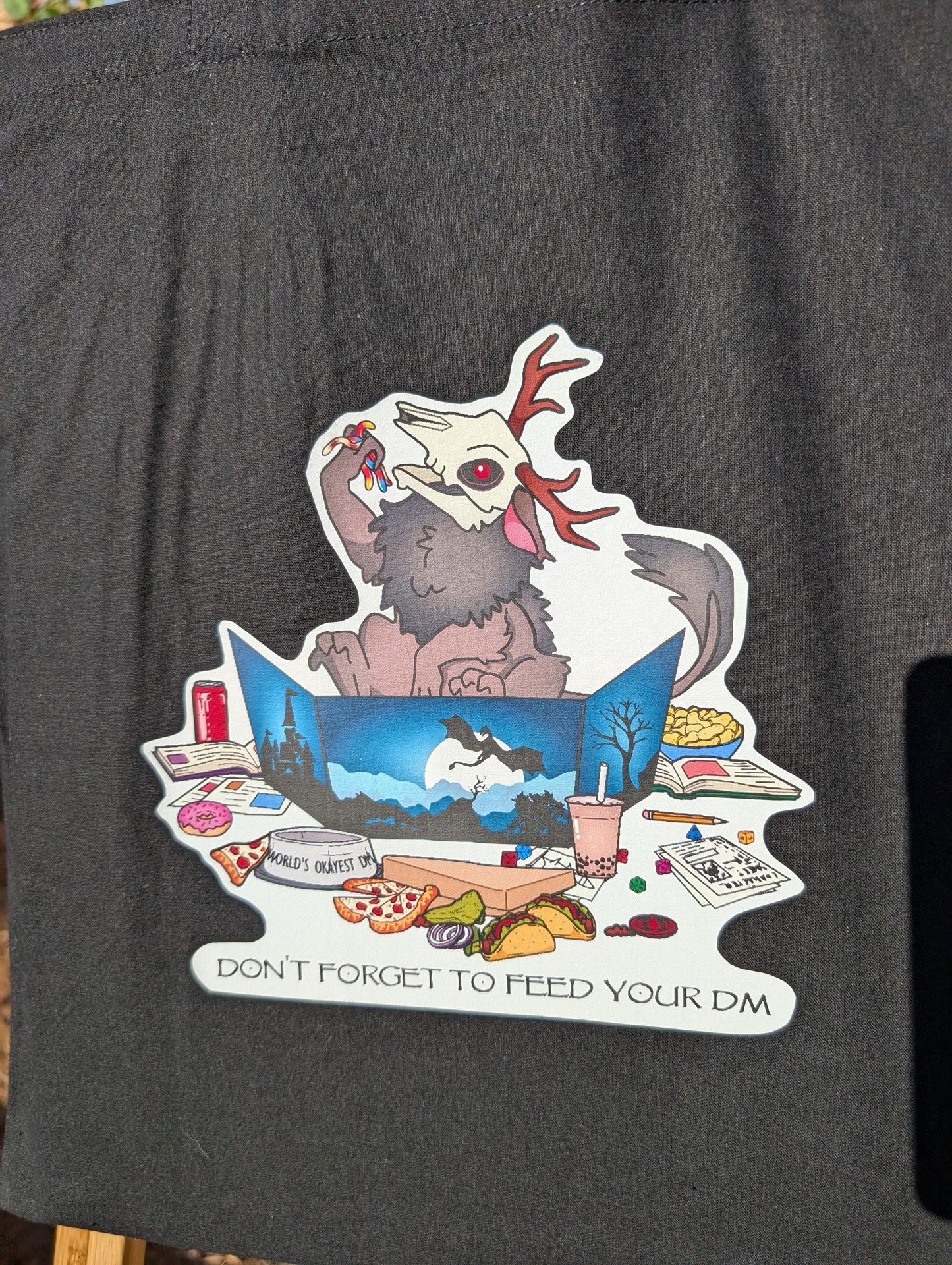 Feed Your DM Tote Bag