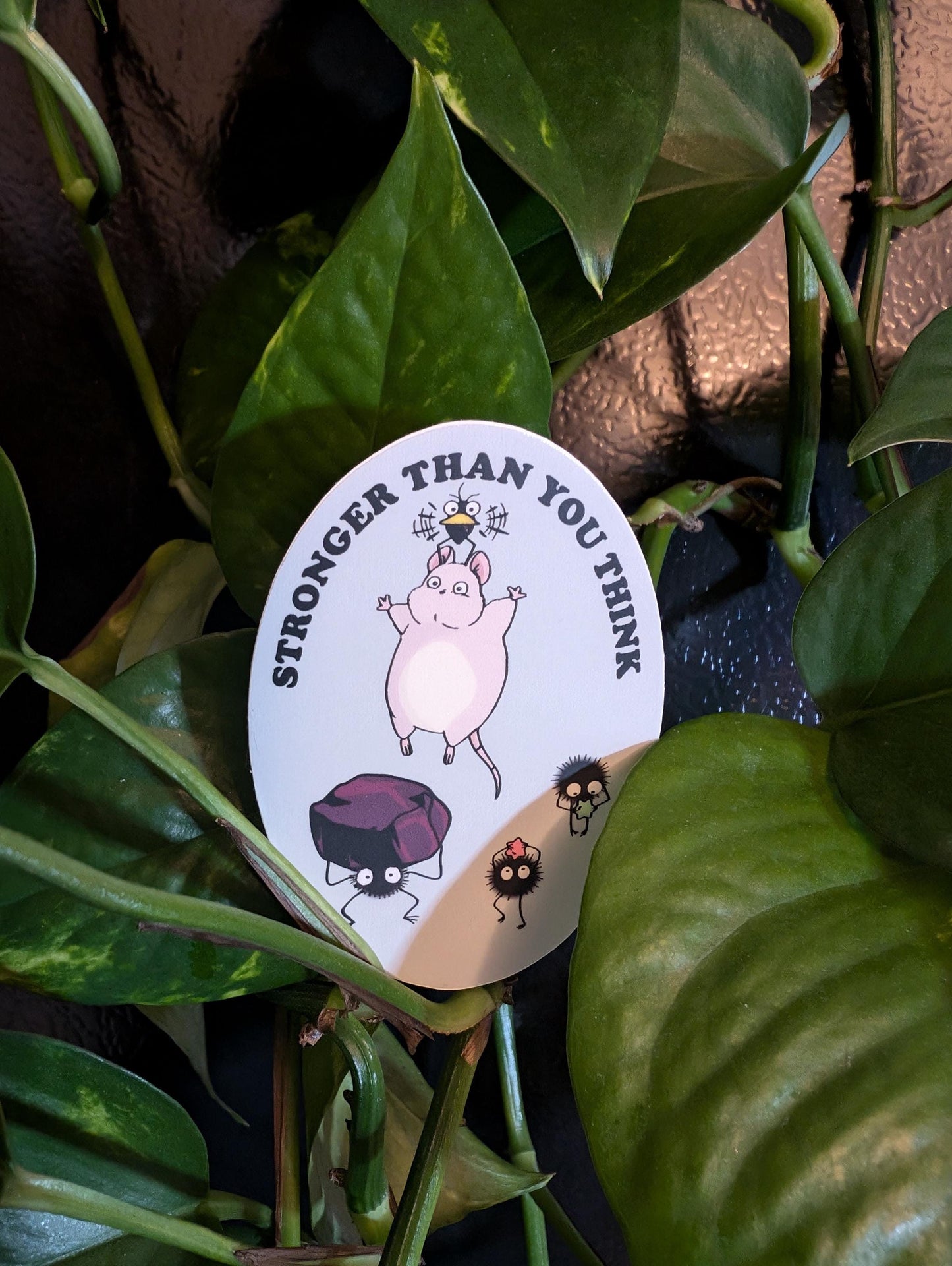 Stronger Than You Think Sticker