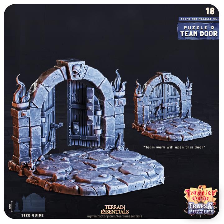 Terrain - Puzzle - Team Door