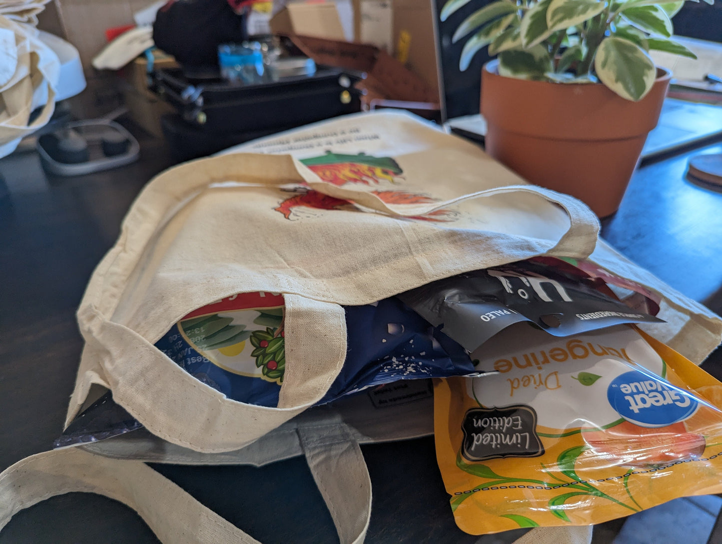 Dumpster Phoenix Tote Bag