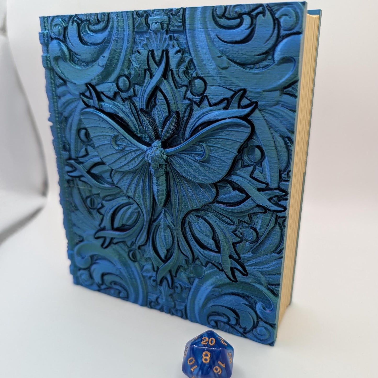 Dice Tome - Moth Design