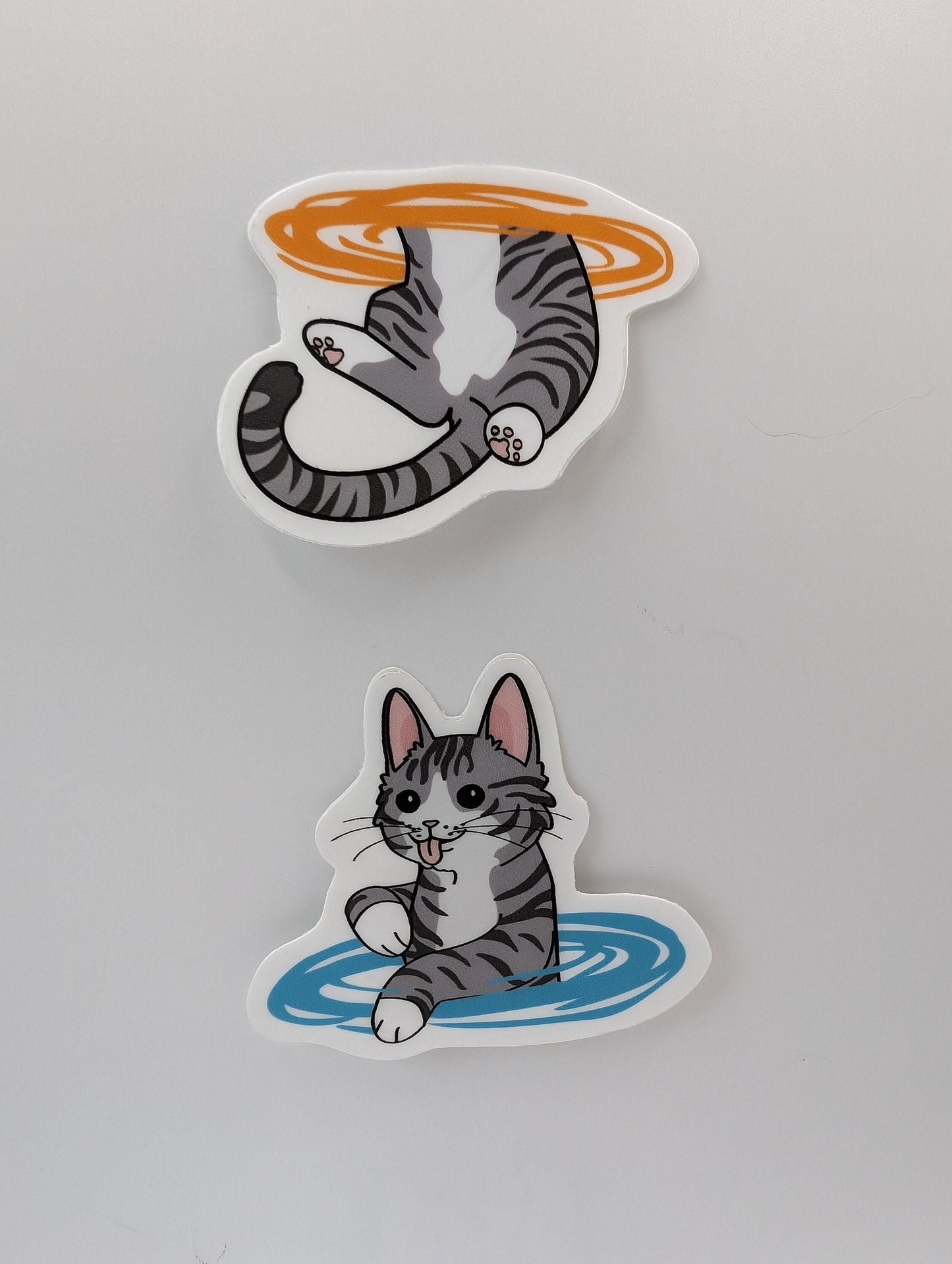Portal Cat Stickers