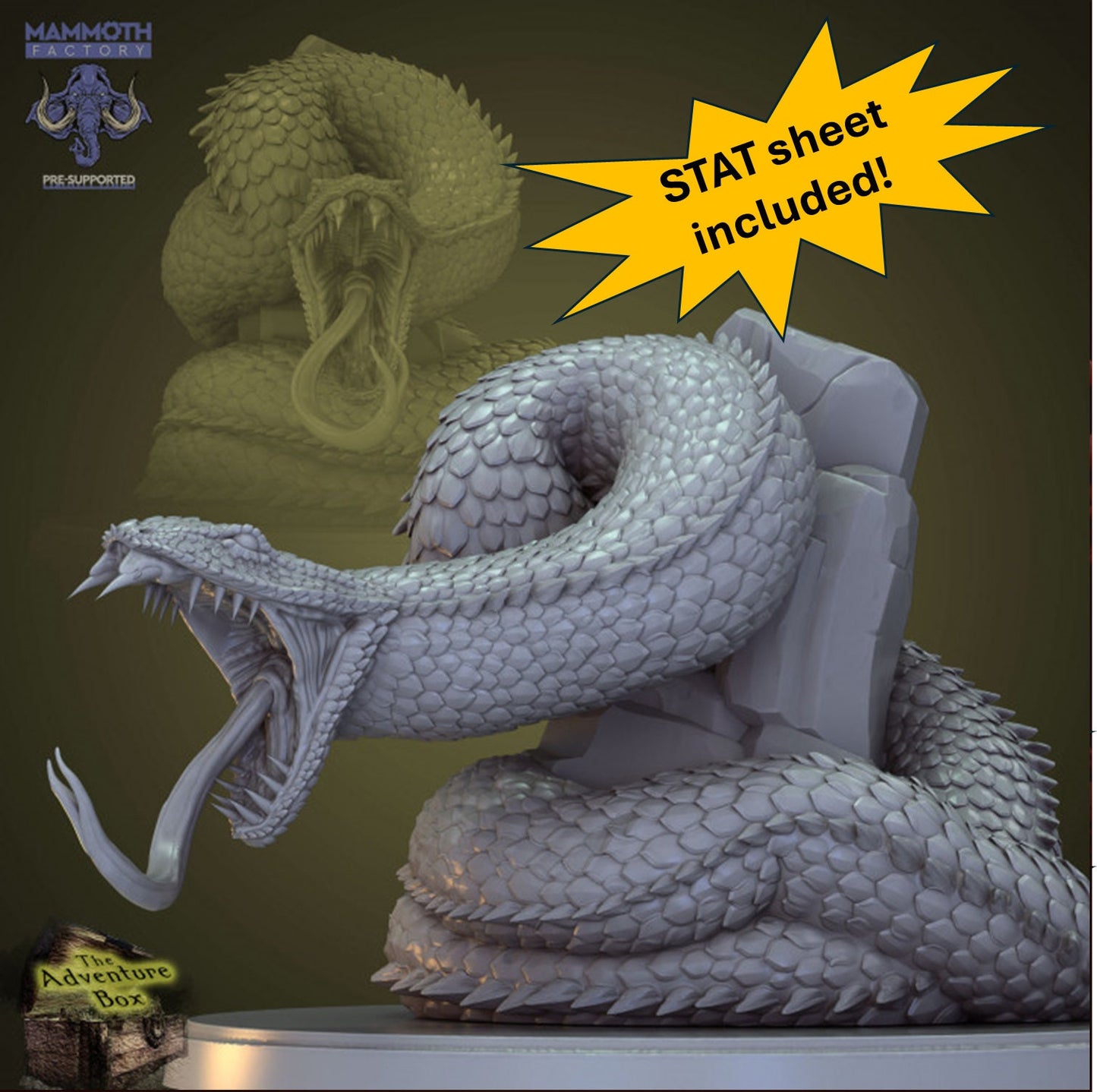 Snake Pack (Constrictor Snake + 4 Shriiks)