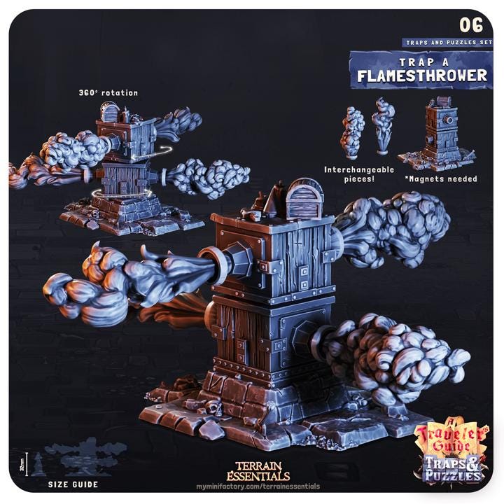 Terrain - Trap - Flamethrower