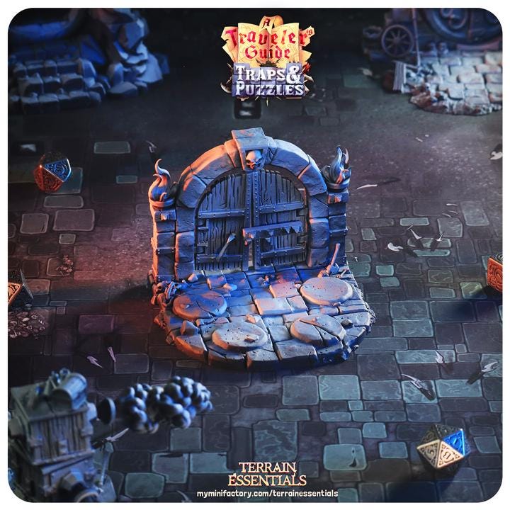 Terrain - Puzzle - Team Door