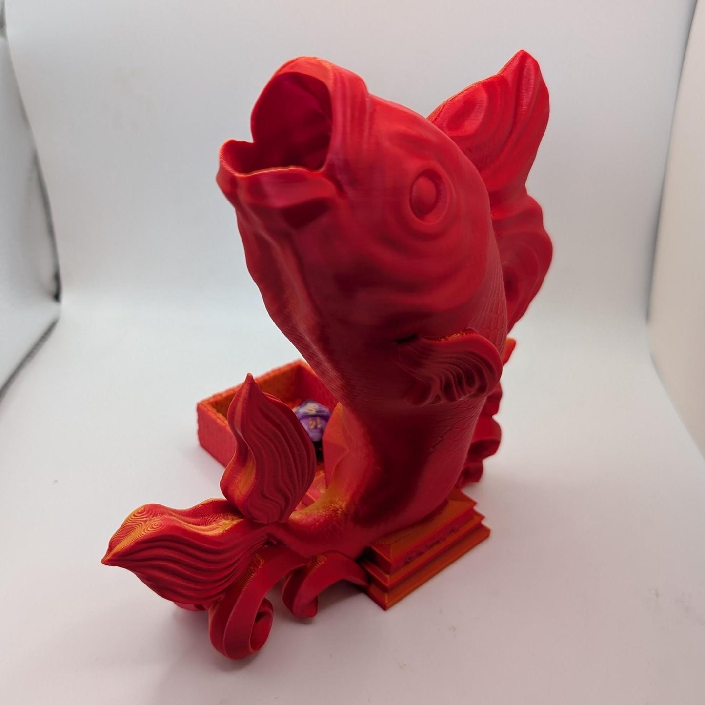 Koi Fish Dice Tower