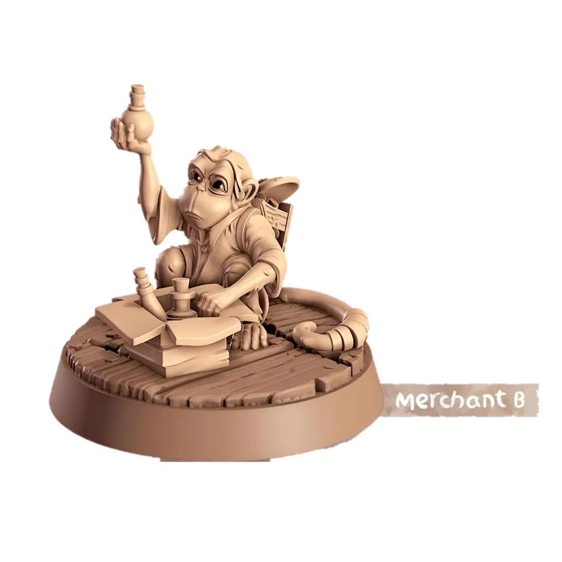 Monkey - Multiple Poses with or without Gear