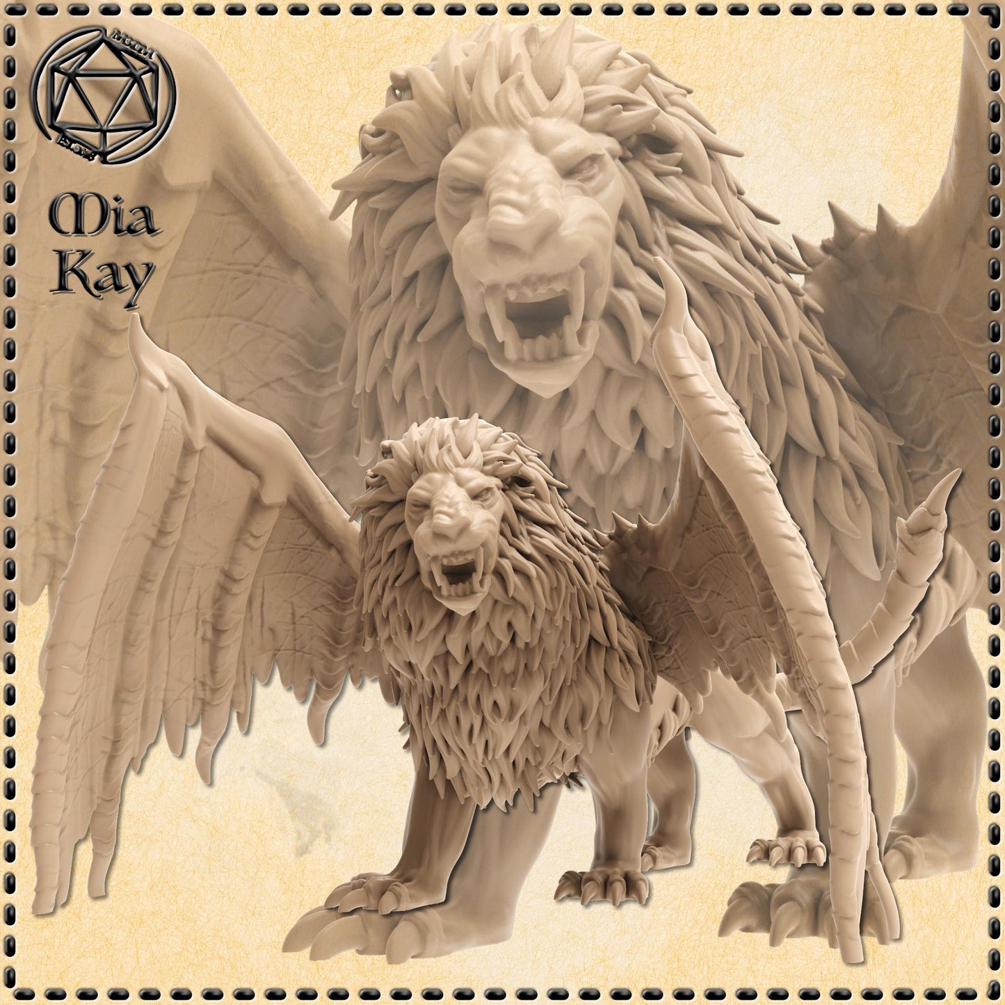 Baby Manticore and Adult Option