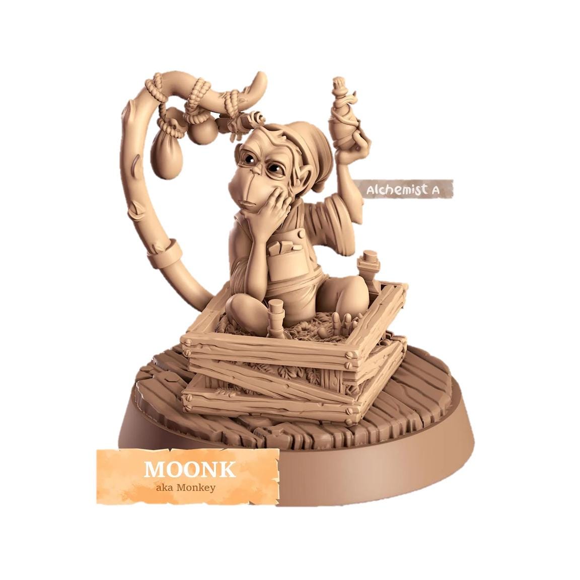 Monkey - Multiple Poses with or without Gear