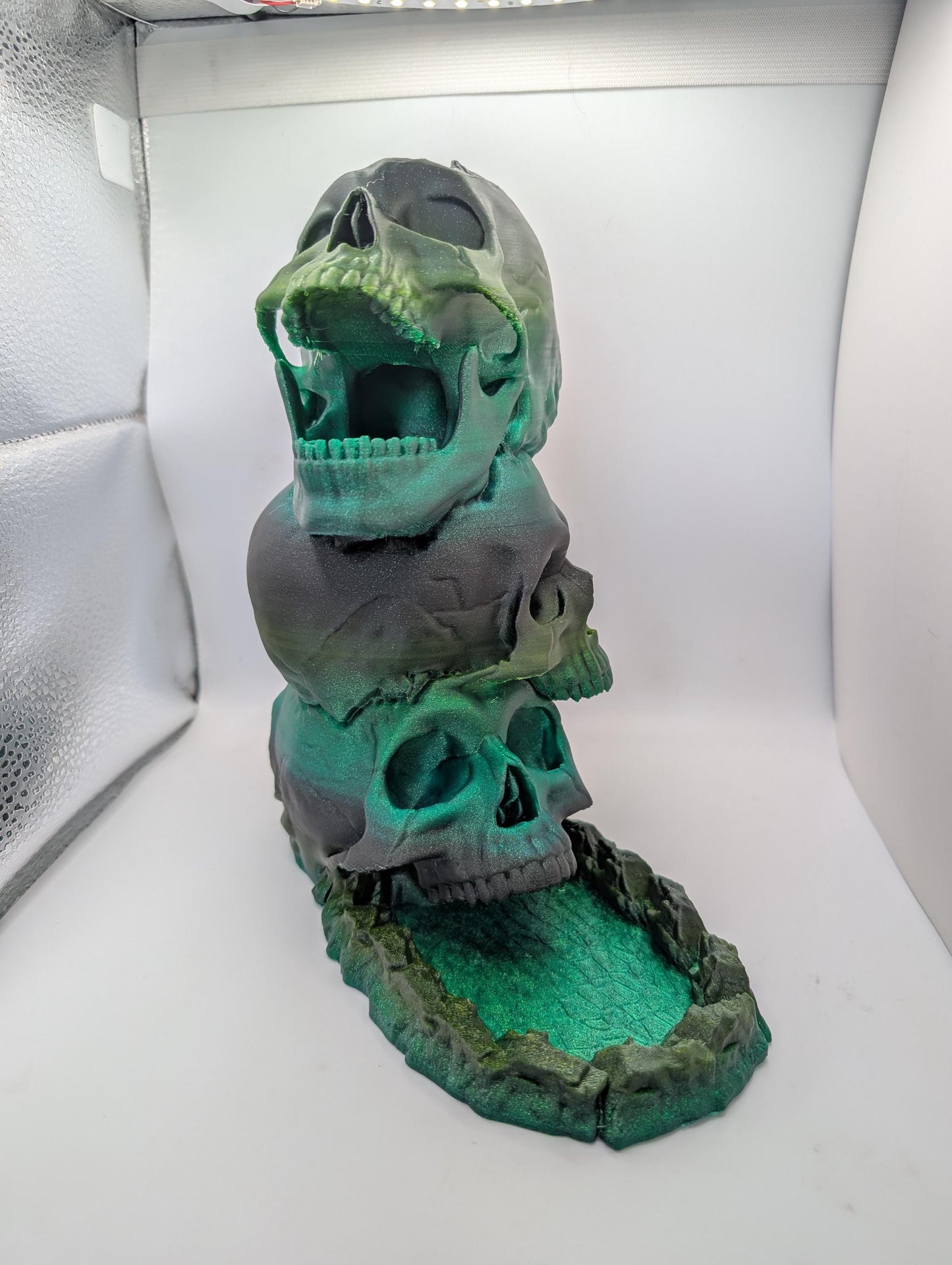 Skull Stack Dice Tower