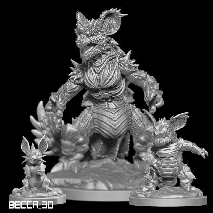 Kaijumon King and Queen Poison Monster