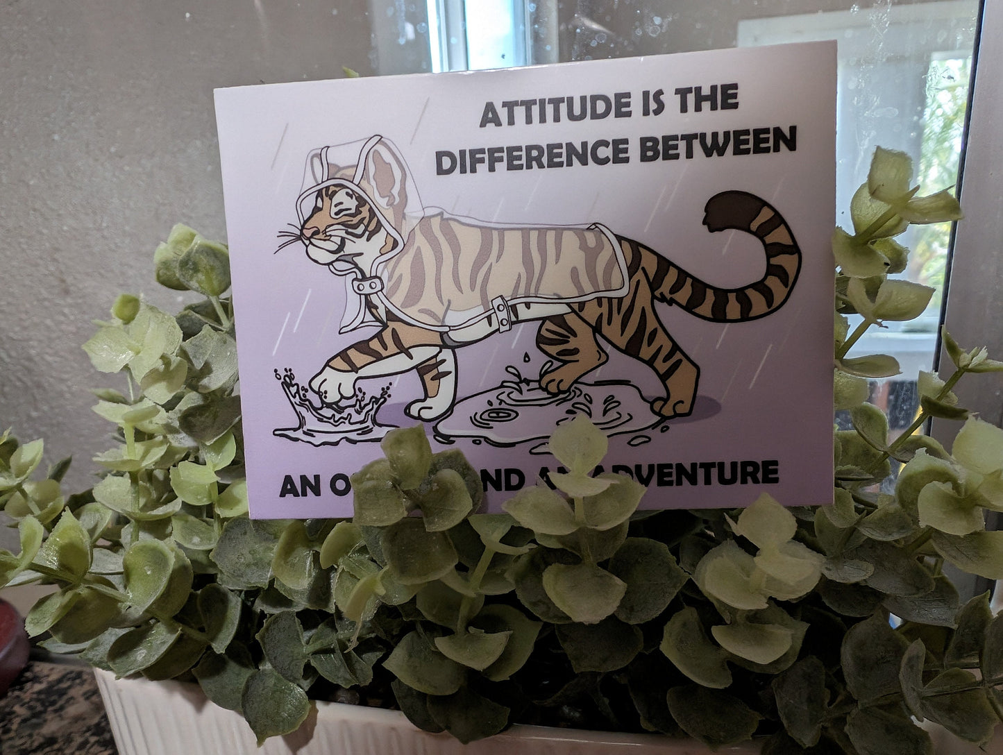 Attitude is the Difference Sticker