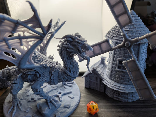 Mimic & Terrain  - Windmill Dragon Mimic