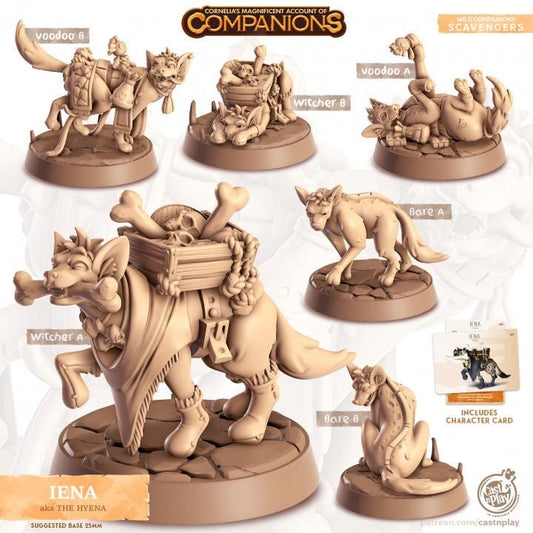 Hyena - Multiple Poses with or without Gear