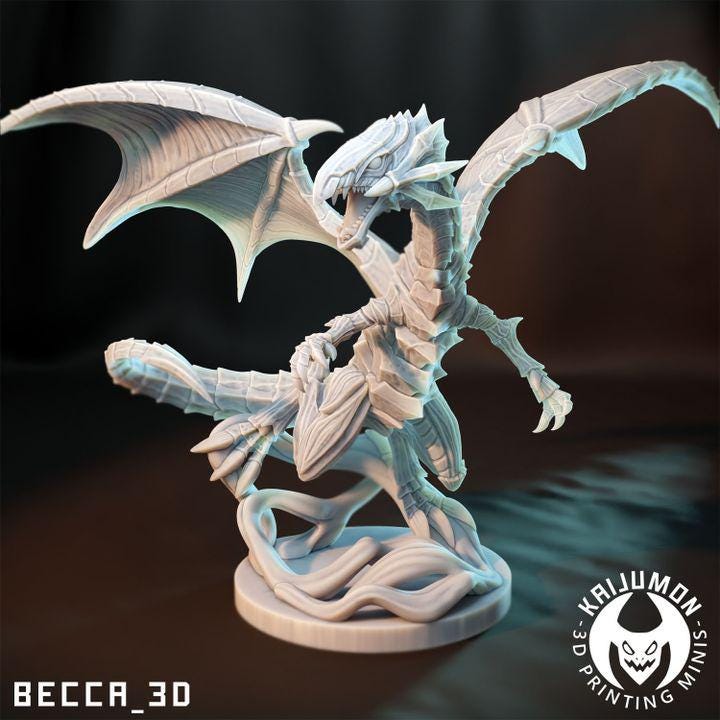 Kaijumon Blue Eyed White Dragon