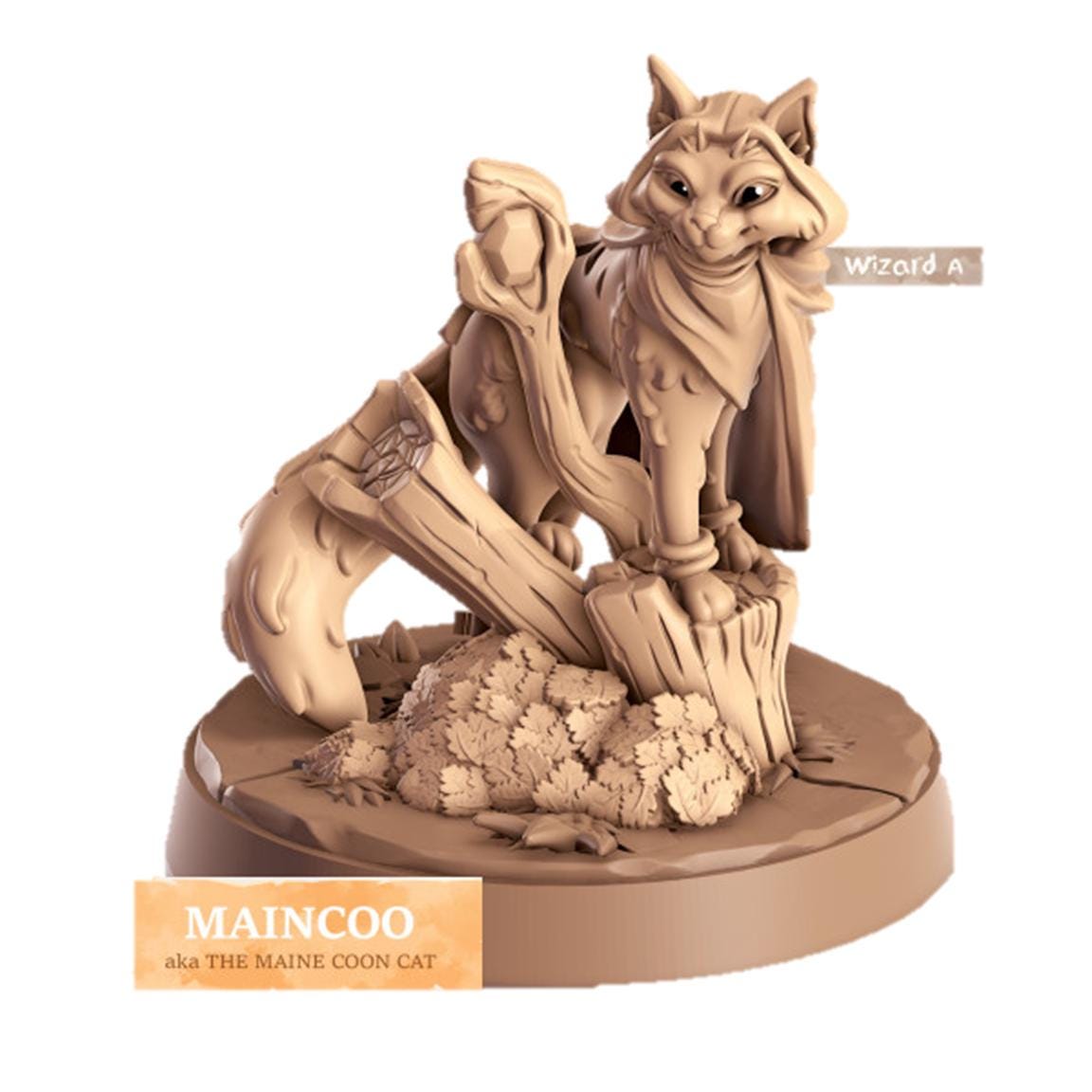 Maine Coon Cat - Multiple Poses with or without Gear