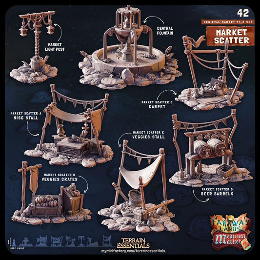Terrain - Market Place Scatter - Set B
