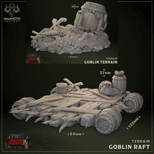 Terrain - Goblin Raft & Terrain
