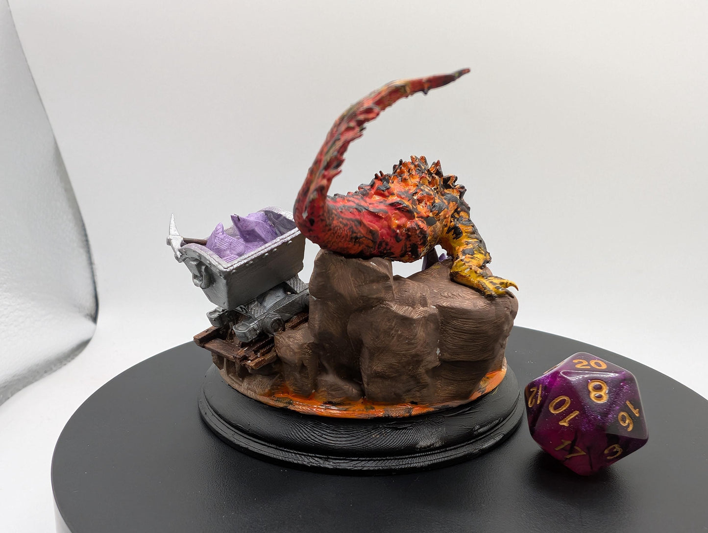 Lava Elemental Salamander