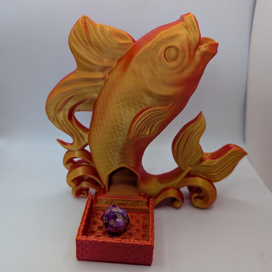 Koi Fish Dice Tower