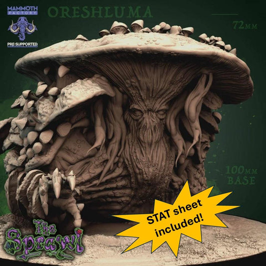 Oreshluma, Fungal Deity