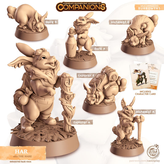 Hare - Multiple Poses with or without Gear