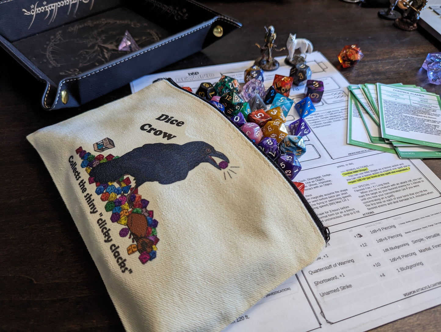 Dice Crow Dice Bag