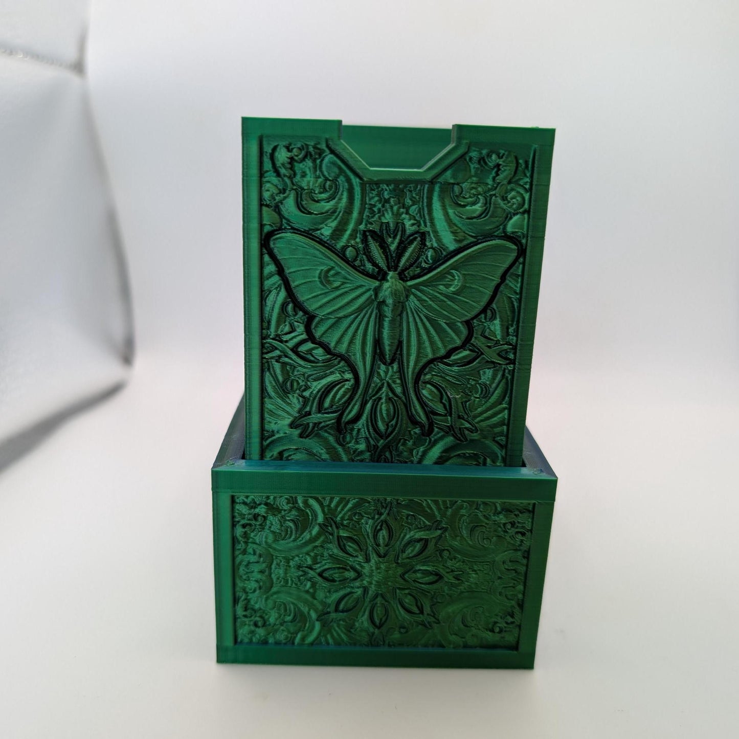 Folding Dice Tower - Moth Design
