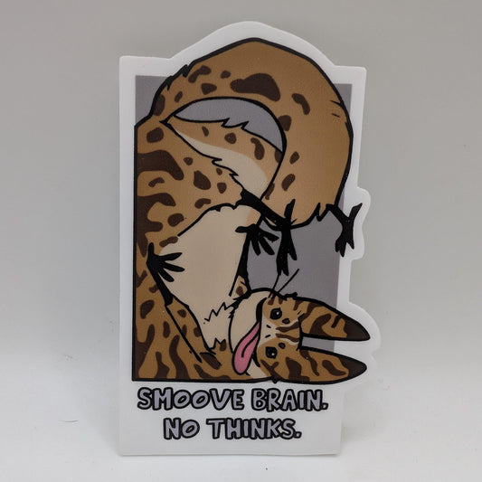 Smooth Brain Sticker