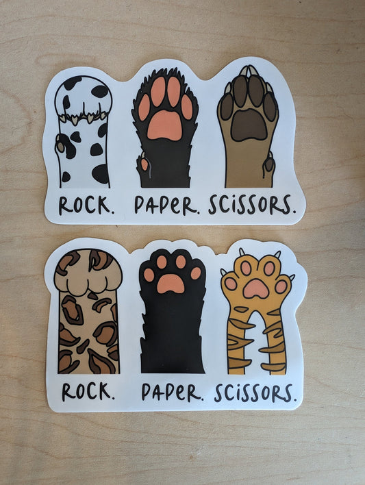 Rock Paper Scissors - Cat & Dog