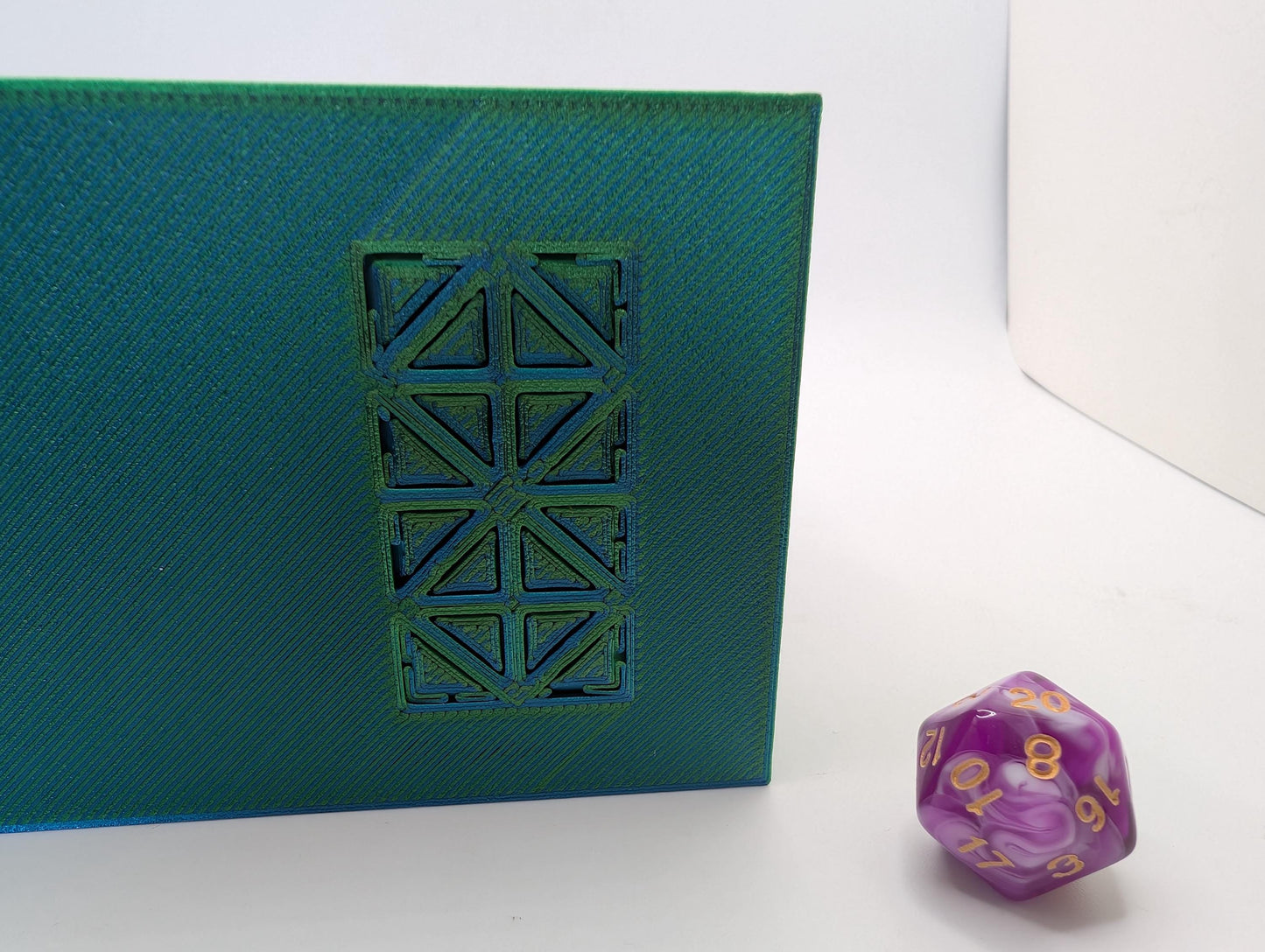 Folding Dice Tower - Lucky Cat Design
