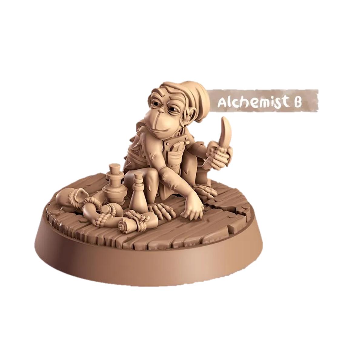 Monkey - Multiple Poses with or without Gear