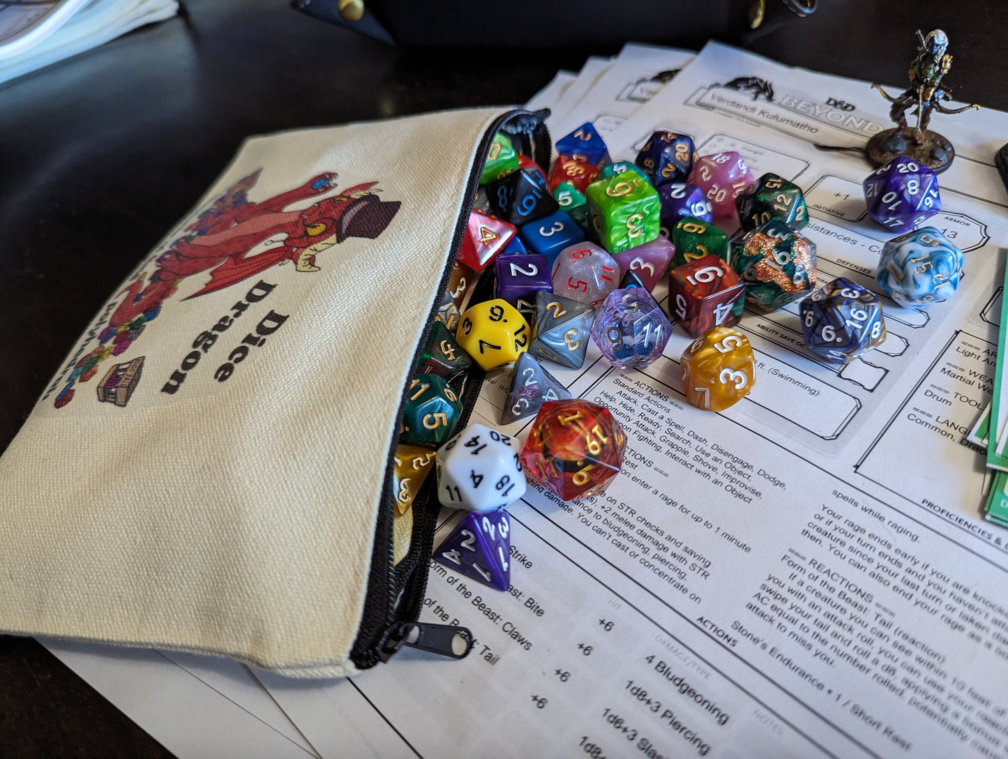 Dice Dragon Dice Bag