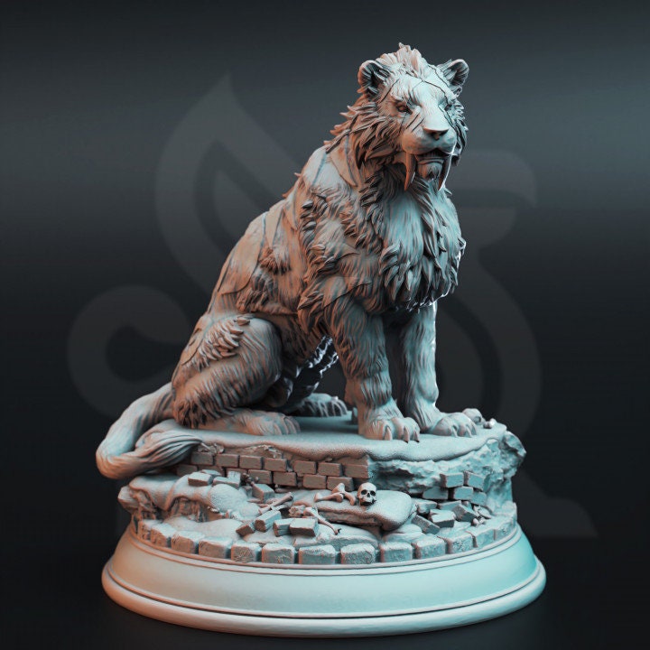 Giant Sabertooth Tiger