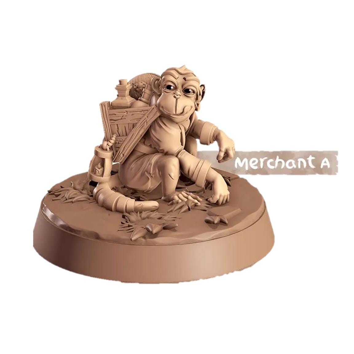 Monkey - Multiple Poses with or without Gear